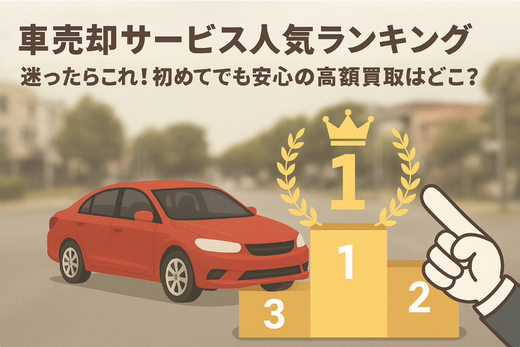 車売却サービス人気ランキング｜迷ったらこれ！初めてでも安心の高額買取はどこ？